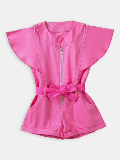 

Hopscotch Girls Pink Jumpsuit