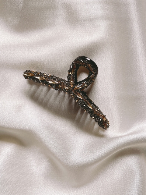 

Mueras Women Gold-Toned Embellished Claw Clip