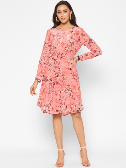 

VALBONE Multicoloured Floral A-Line Dress, Multi