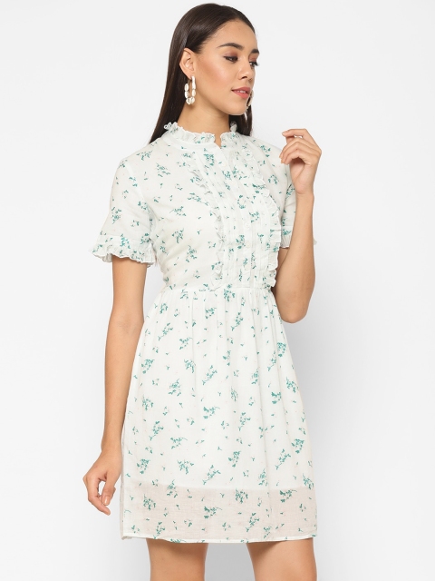 

VALBONE White Floral Dress