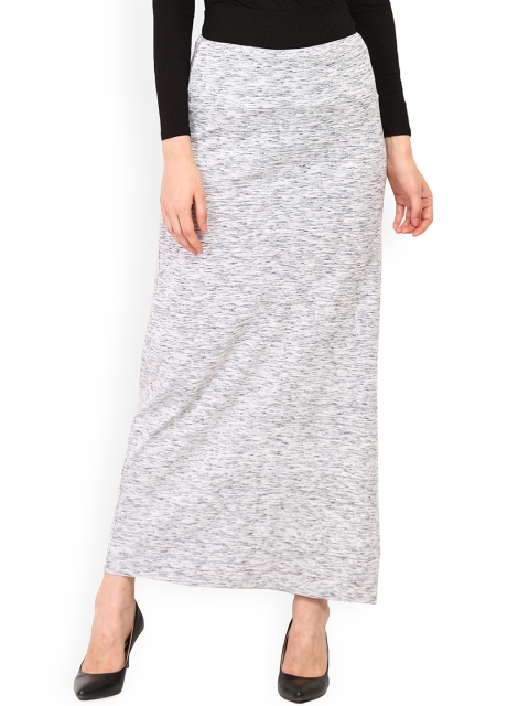 

Trend Arrest Grey A-Line Maxi Skirt