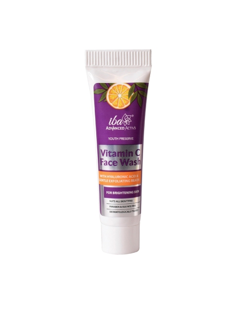 

Iba Youth Preserve Vitamin C Face Wash, 9 ml, Blue