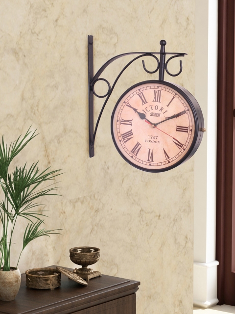 

Home Sparkle Pink Dial Analogue 30 cm Wall Clock