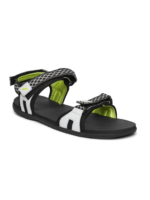 

Puma Unisex Grey & Black Lyra IDP Sports Sandals