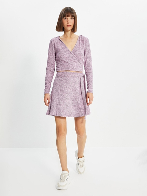 

Trendyol Violet Wrap Top