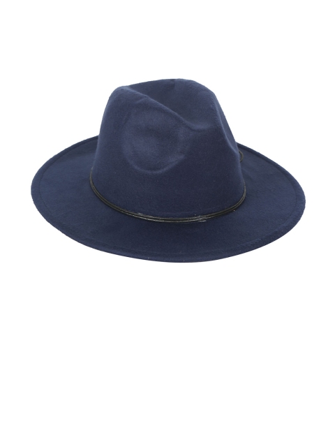 

FabSeasons Unisex Blue Solid Trilby Top Hat