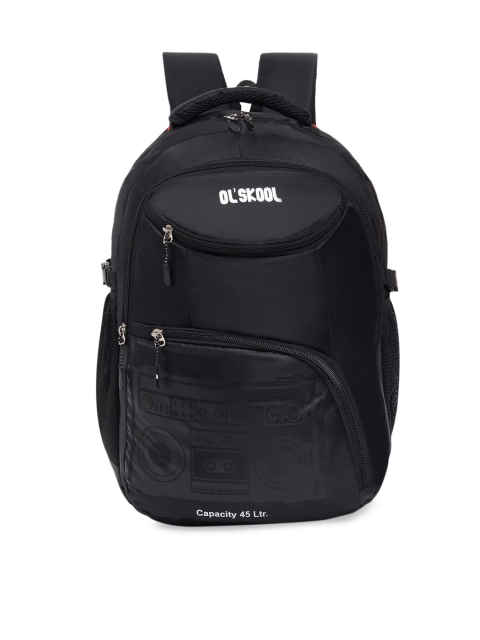 

PLAYYBAGS Unisex Black Laptop Backpack