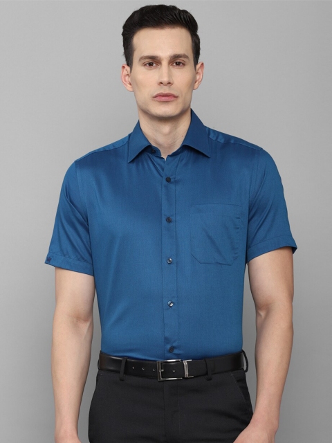 

Louis Philippe Men Blue Formal Shirt