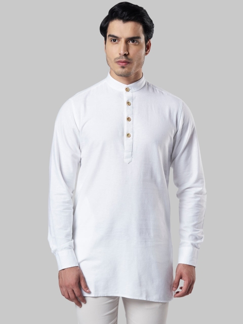 

Ethnix by Raymond Men White Thread Work Kurta