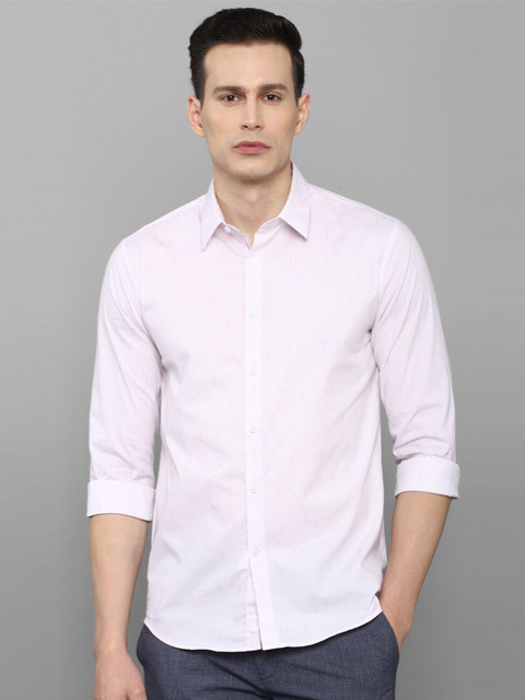 

Louis Philippe Sport Men White Slim Fit Printed Casual Shirt