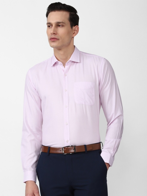 

Peter England Elite Men Purple Formal Shirt