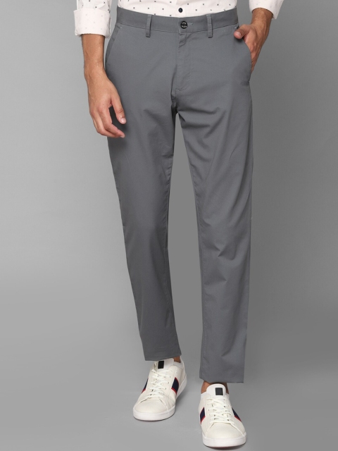 

Allen Solly Men Grey Trousers