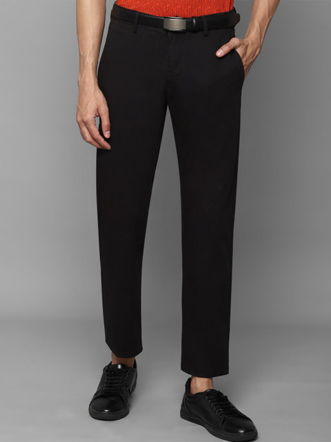 

Allen Solly Men Black Slim Fit Chinos Trousers