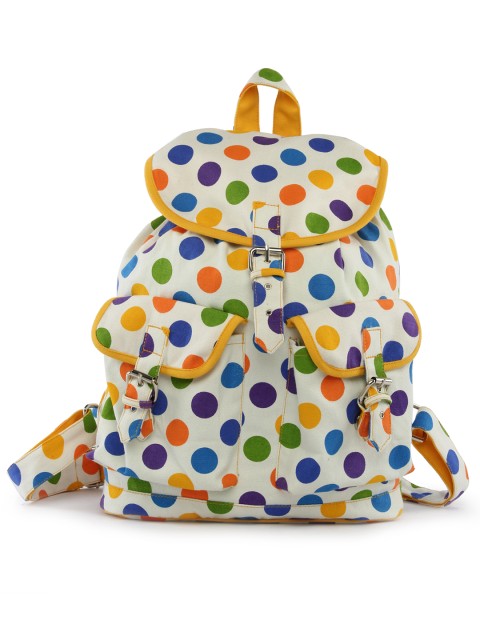 

Vivinkaa Women Multicoloured Geometric Print Backpack, Multi