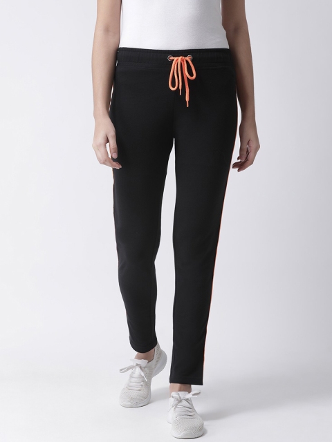 

Club York Women Black Solid Track Pants