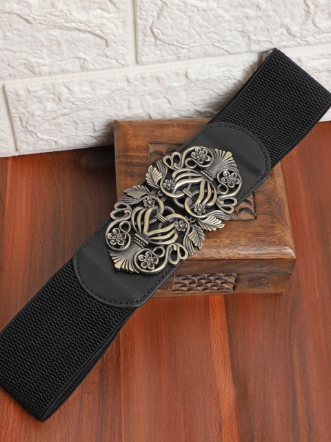 

The Mini NEEDLE Women Black Black Elastic Belt