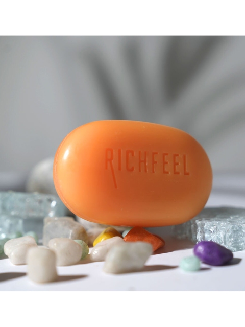 

Richfeel Pack Of 3 Calendula Acne Soap 75 Gms, Orange