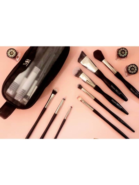 

Veoni BELLE Small Highlighting & Powder Blending Brush, Black