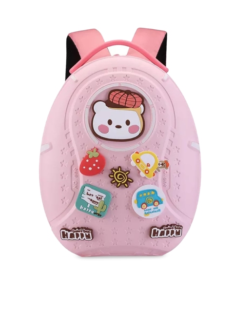 

Little Surprise Box LLP Girls Pink & White Backpack