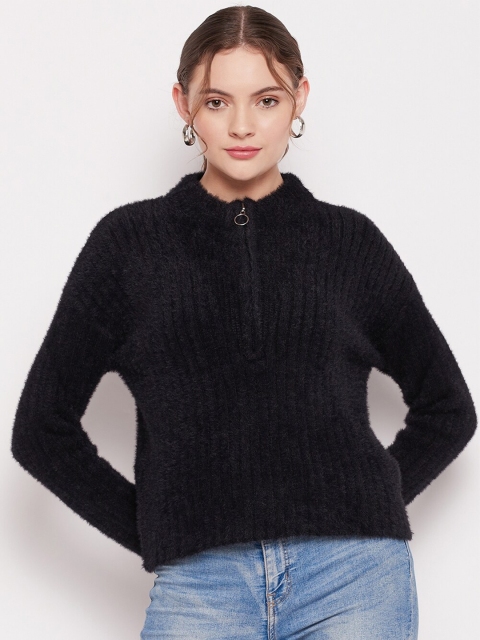 

Madame Women Black Cardigan