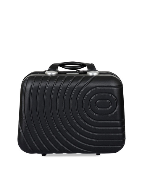 

Polo Class Black Textured Polycarbonate Hard Sided Vanity Bag