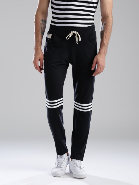 

Hubberholme Navy Slim Fit Track Pants, Navy blue