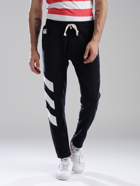 

Hubberholme Navy Slim Fit Track Pants, Navy blue