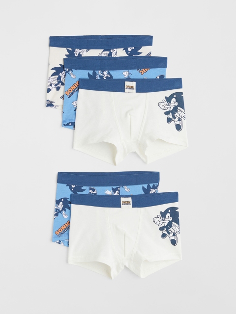 

H&M Boys 5-pack Boxer Shorts, Blue