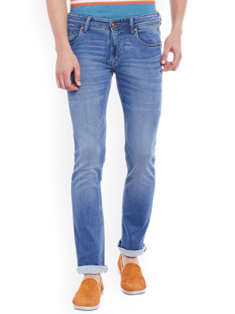 

Numero Uno Men Blue Slim Fit Low-Rise Stretchable Jeans