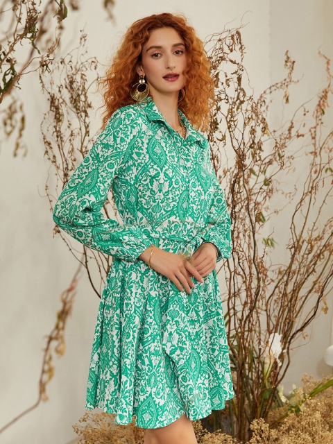 

URBANIC Green Dress