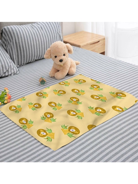 

Snugkins Infants Baby Diaper Changing Mat, Yellow
