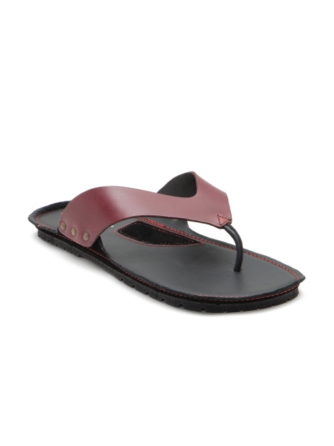 

Franco Leone Men Red Flip-Flops