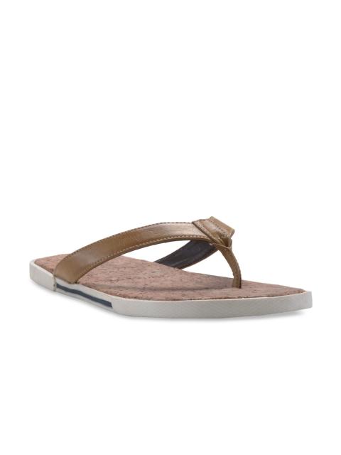 

Franco Leone Men Beige Flip-Flops