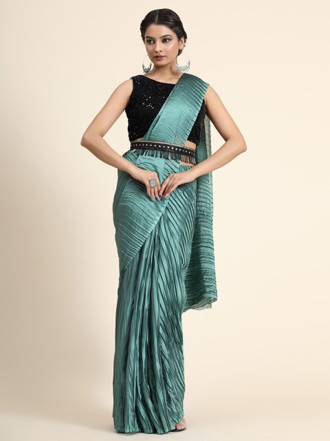 

BAHUJI Blue Saree