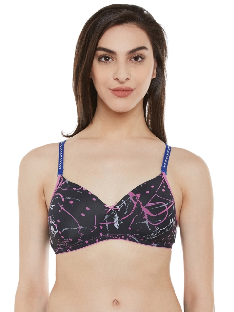 

Clovia Blue Embellished Bra Straps