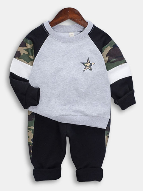 

Hopscotch Boys Grey Clothing Set