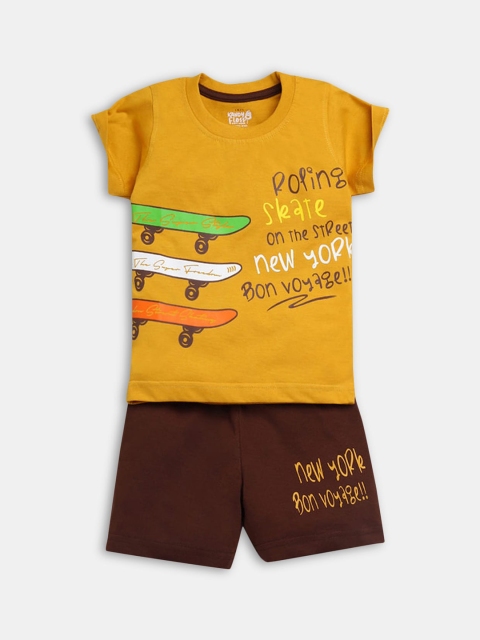 

Hopscotch Boys Yellow Clothing Set