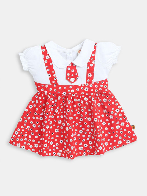 

Hopscotch Kids Red Floral Dress