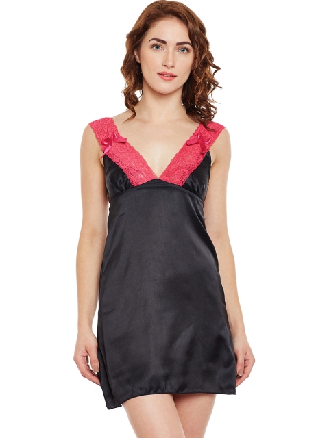 

Clovia Black Baby-Doll NS0446P13