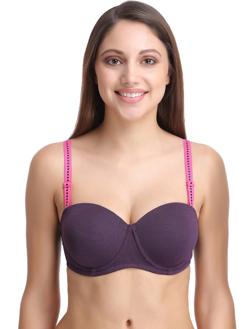 

Clovia Pink Studded Bra Straps AC0053P14O