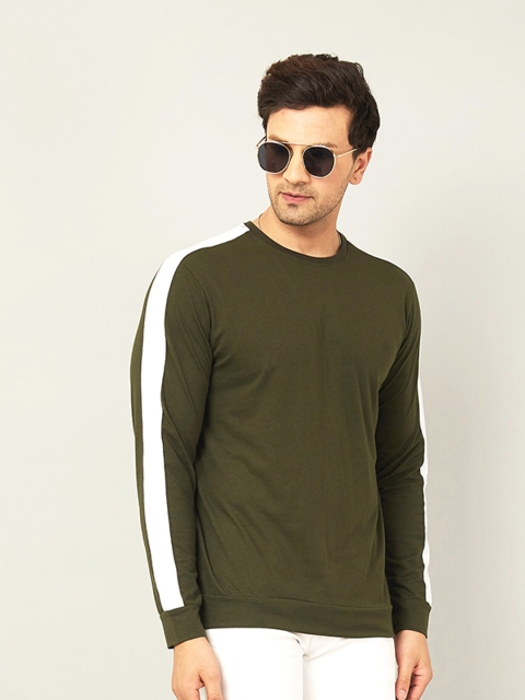 

AUSK Men Green T-shirt