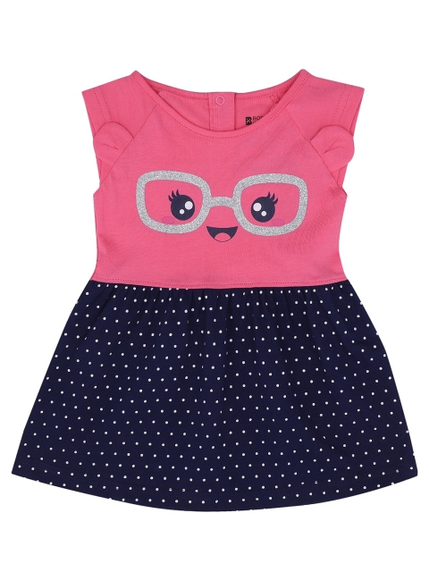 

Bodycare Girls Printed Cotton Fit & Flare Dress, Assorted