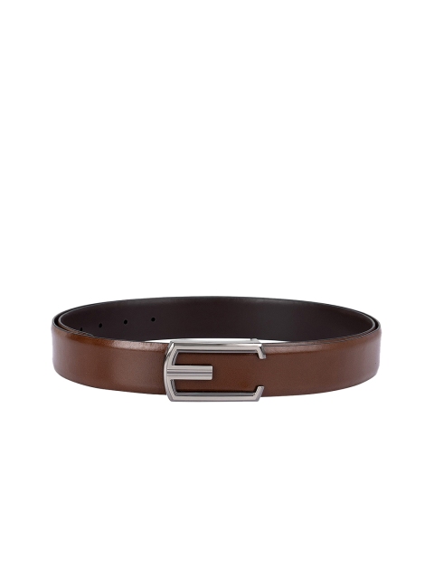 

ROSSO BRUNELLO Men Brown Leather Formal Belt