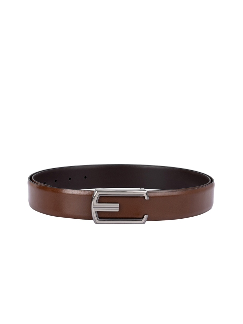 

ROSSO BRUNELLO Men Brown Leather Belt