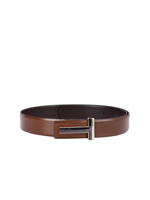 

ROSSO BRUNELLO Men Brown Leather Belt