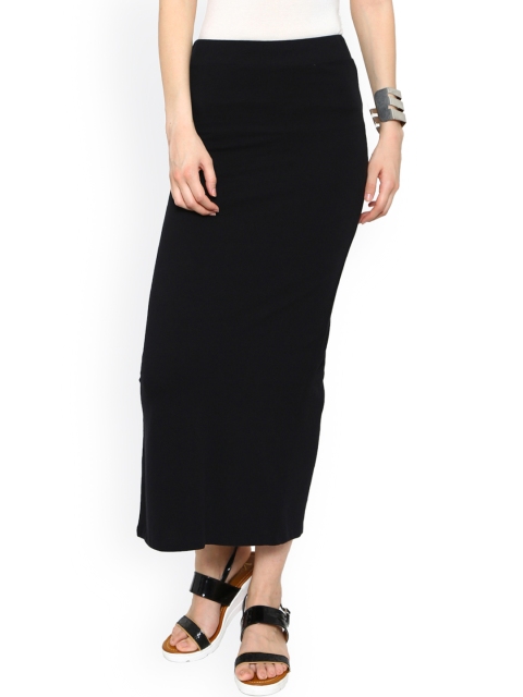 

De Moza Black Maxi Skirt