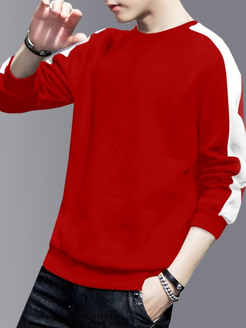 

AUSK Men Red T-shirt with Mask