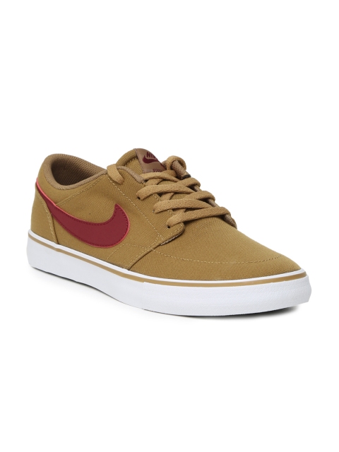 

Nike Men Brown PORTMORE II SOLAR Skate Shoes