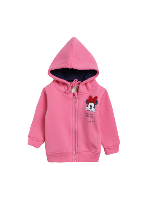 

Bodycare Kids Girls Pink Lightweight Bomber with Embroidered Jacket