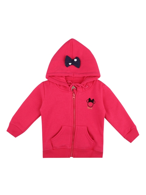

Bodycare Kids Girls Fuchsia Pink Lightweight Bomber Jacket